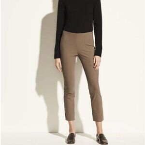 Vince Stitch Front Seam Ponte Legging, Size Small, Taupe